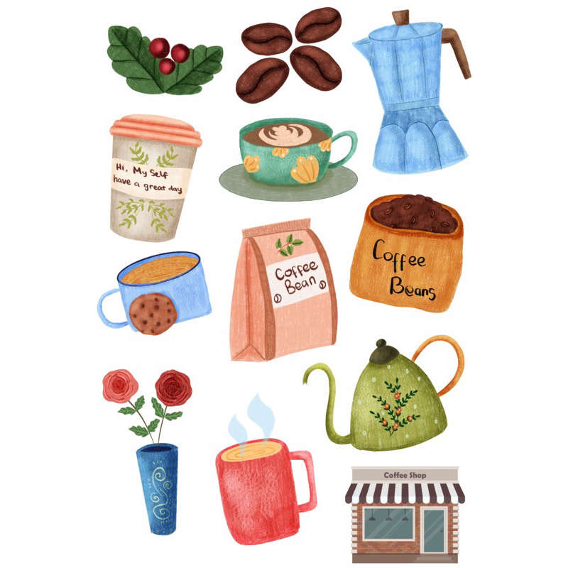 

STICKER COFFEE