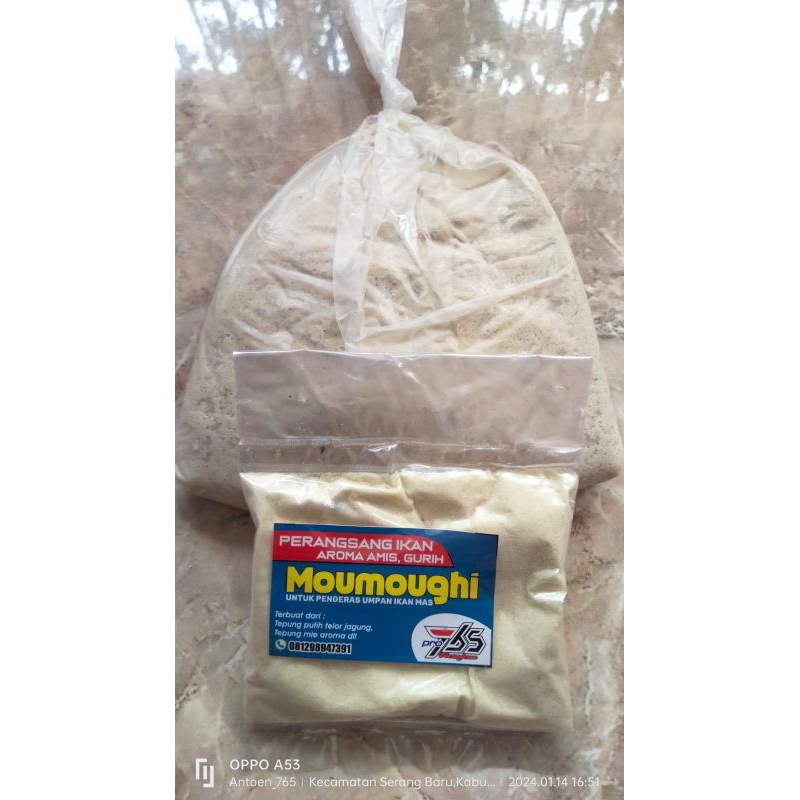 Ranjsu 765 Umpan Jadi (putih) siap pakai untuk mancing ikan mas