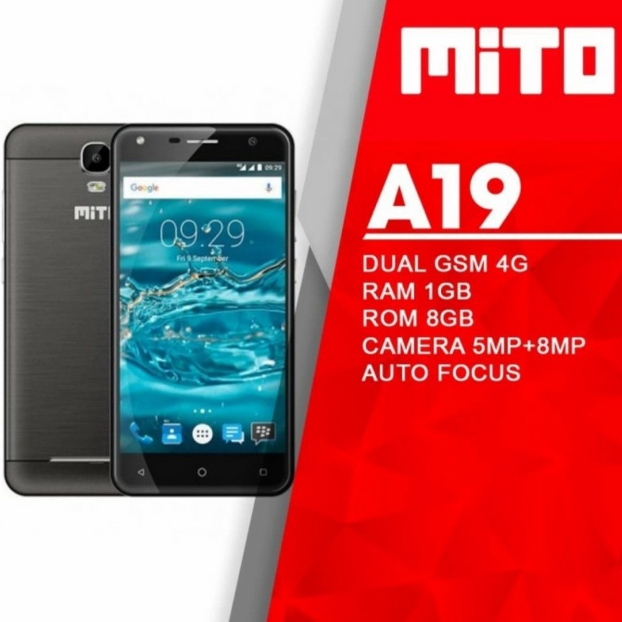 Kekinian Hp Android Smartphone Mito A19 Ram 1GB 4G LTE 87