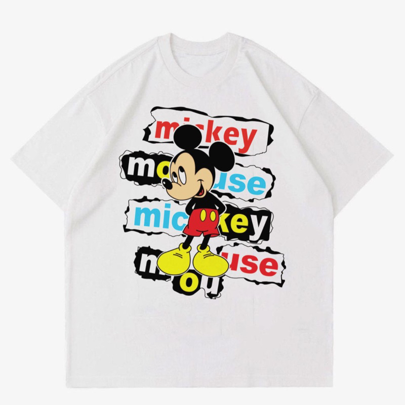 KAOS MICKEY MOUSE VINTAGE | T-SHIRT BAJU GAMBAR MICKEY MOUSE | KAOS MICKEY MOUSE