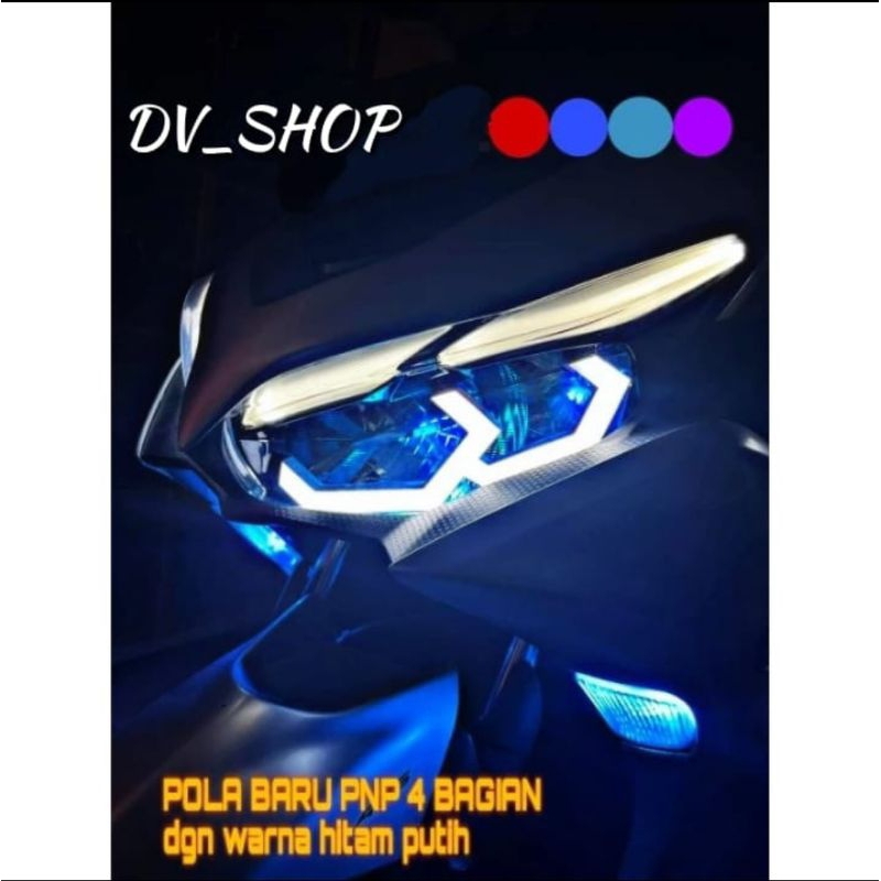 hexaframe new aerox atau hexagon aerox new pnp tinggal lem -Dunia Variasi