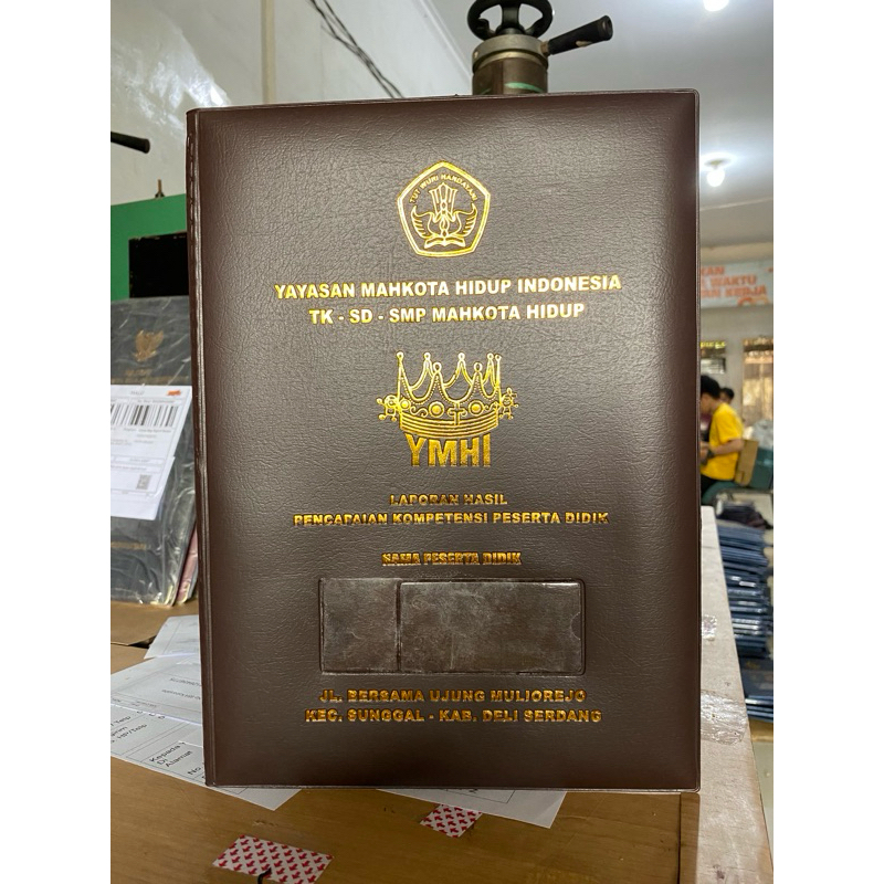 

Sampul Raport Ukuran A4 Isi 12 Lembar