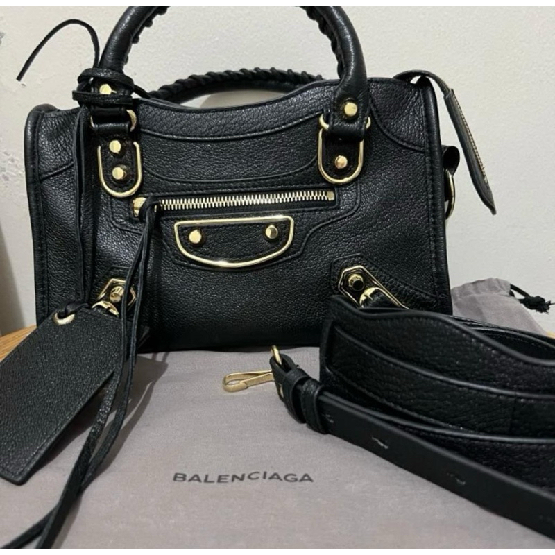 Balenciaga Mini City Edge Black th 2022