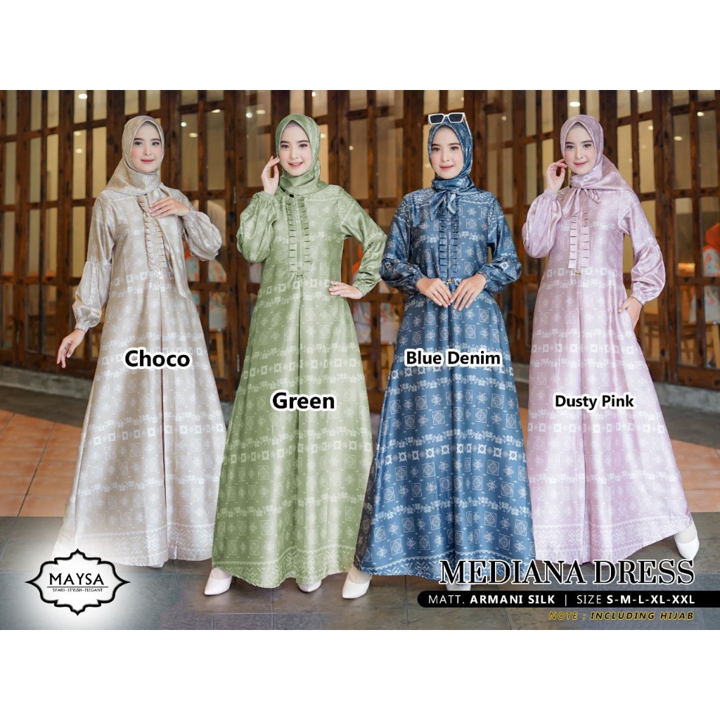 Gamis Mewah Pesta Elegan