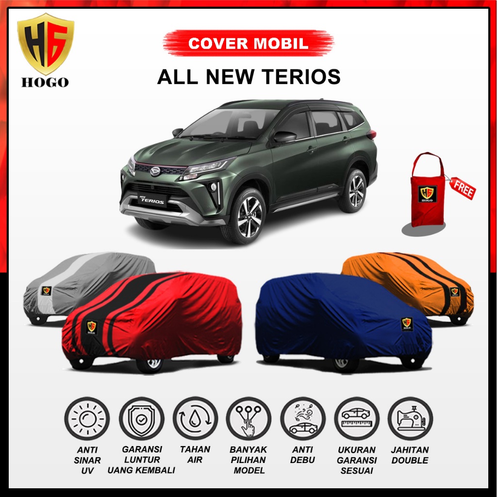 Car Body Cover Mobil All New Terios 2022 / Sarung Mobil Daihatsu Terios / Selimut Tutup Penutup Mant