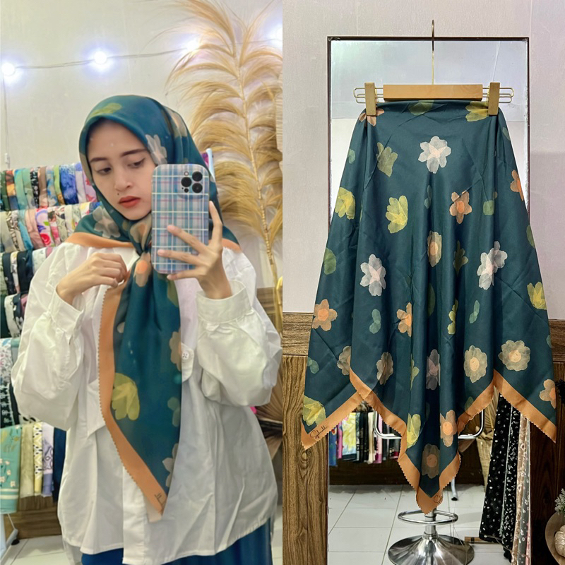 HIJAB VOAL MOTIF TERBARU/MOTIF DENAY 453/HIJAB VOAL MOTIF SEGI EMPAT/HIJAB SEGI EMPAT VOAL MOTIF BUN