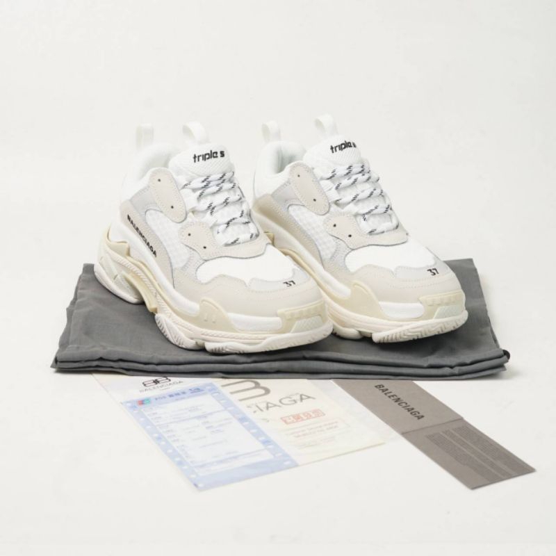 Balenciaga Triple s White