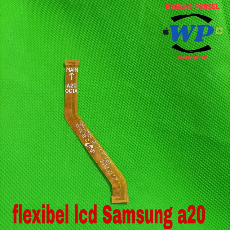 FLEXIBEL LCD SAMSUNG A20 ORIGINAL COPOTAN