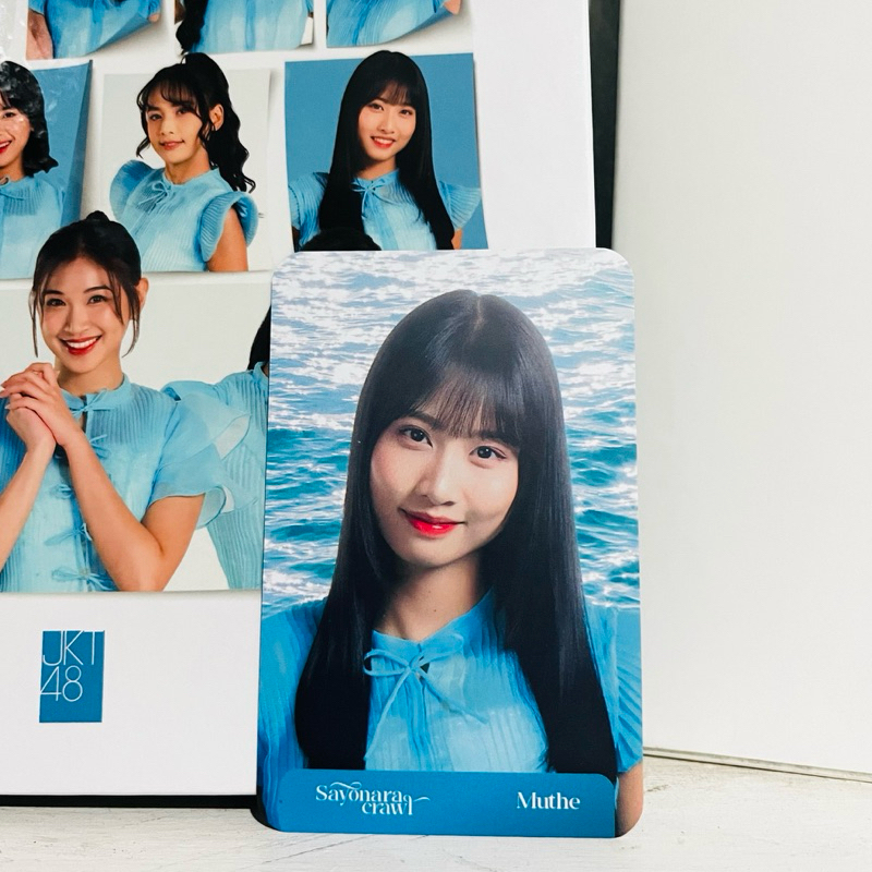 Photocard JKT48 Sayonara Crawl Mutiara Azzahra / Muthe