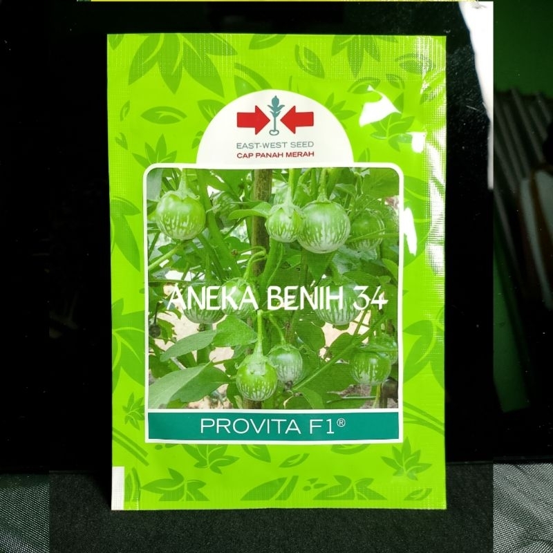 Benih Terong Lalap Provita F1 1100 Butir ~ Cap Panah Merah
