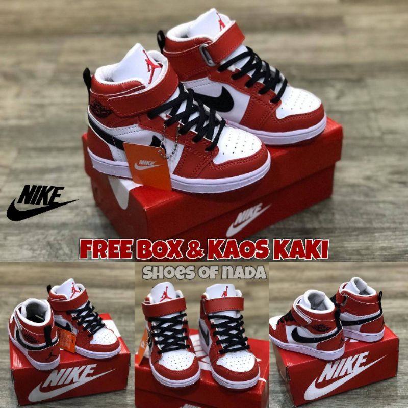 SEPATU ANAK NIKE AIR JORDAN SNEAKERS SEKOLAH NIKE JORDAN ANAK IMPORT QUALITY
