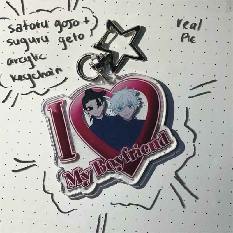 fanmerch jujutsu kaisen gojo & geto