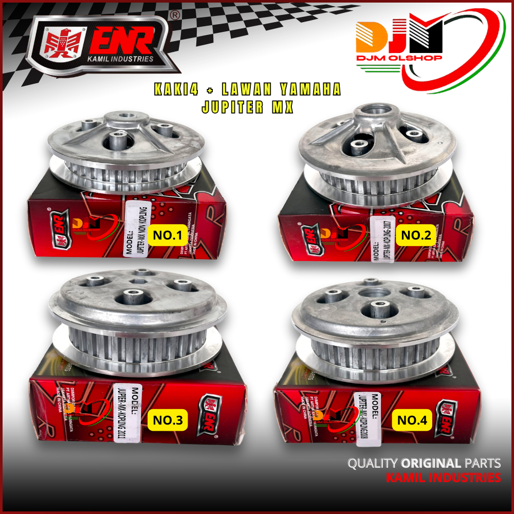 Kaki 4 Kopling + Lawan Jupiter MX 135 ENR Original