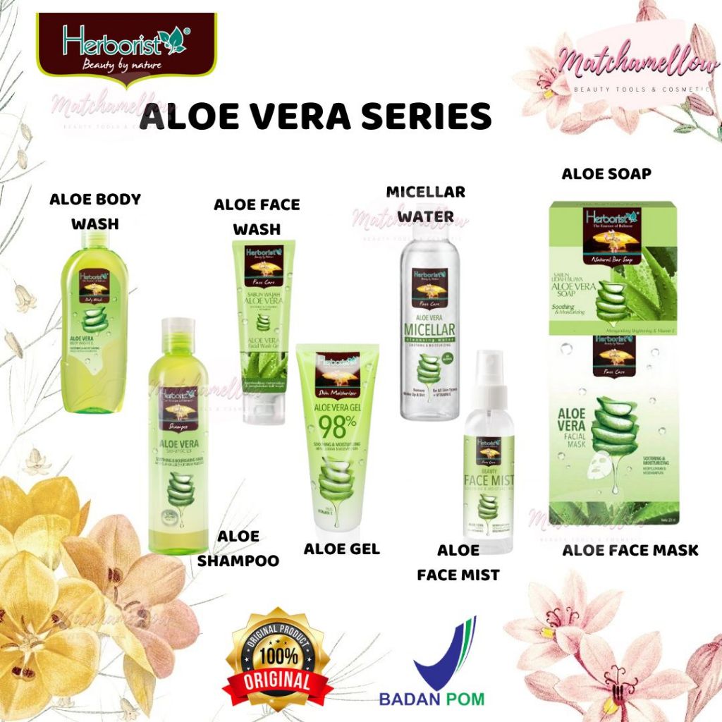 MATCHA HERBORIST ALOE VERA GEL - ALOE VERA SERIES