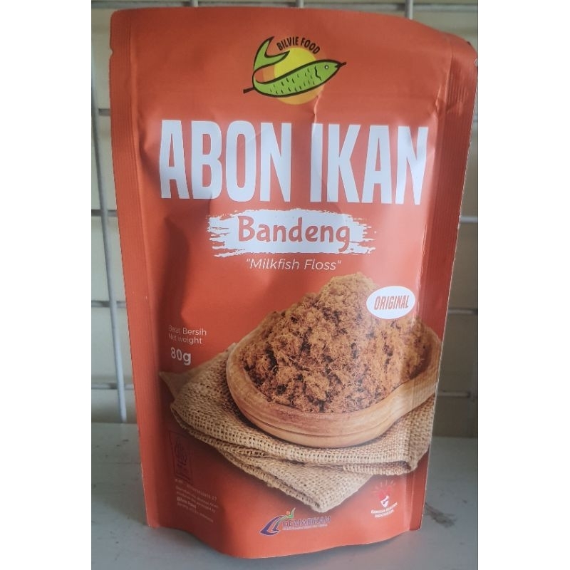 

Abon Ikan Bandeng Bilvie Food Original, Oleh-oleh khas Banten 80g