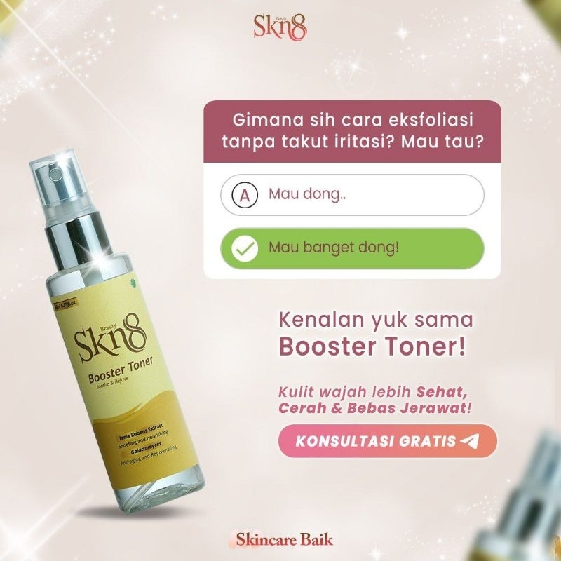 Booster Toner SKN8 Beauty