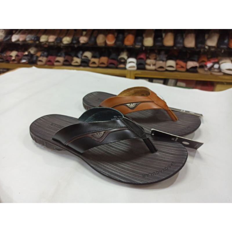 Sandal kulit pria Weidenmann Rb05