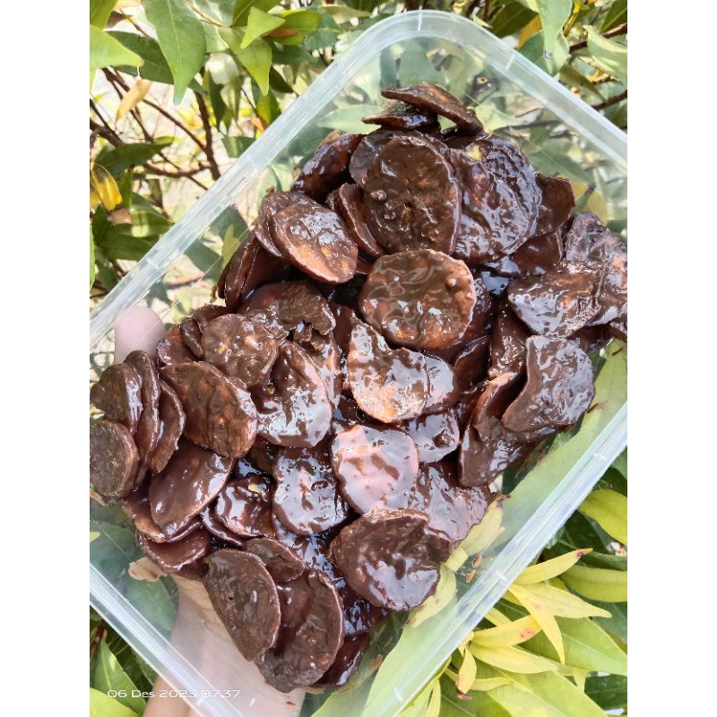 

Keripik pisang lumer / kripik pisang coklat lumer