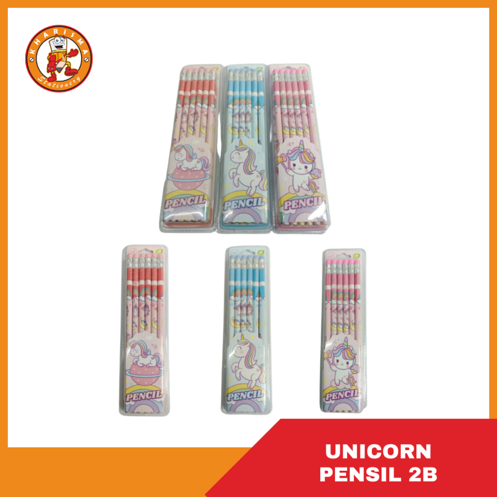 

PENSIL 2B UNICORN SET ZY-3243 / PENSIL KAYU ANAK [5038182]