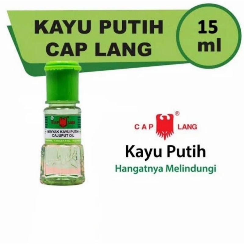 Minyak Kayu Putih Cap Lang 15ml Kecil