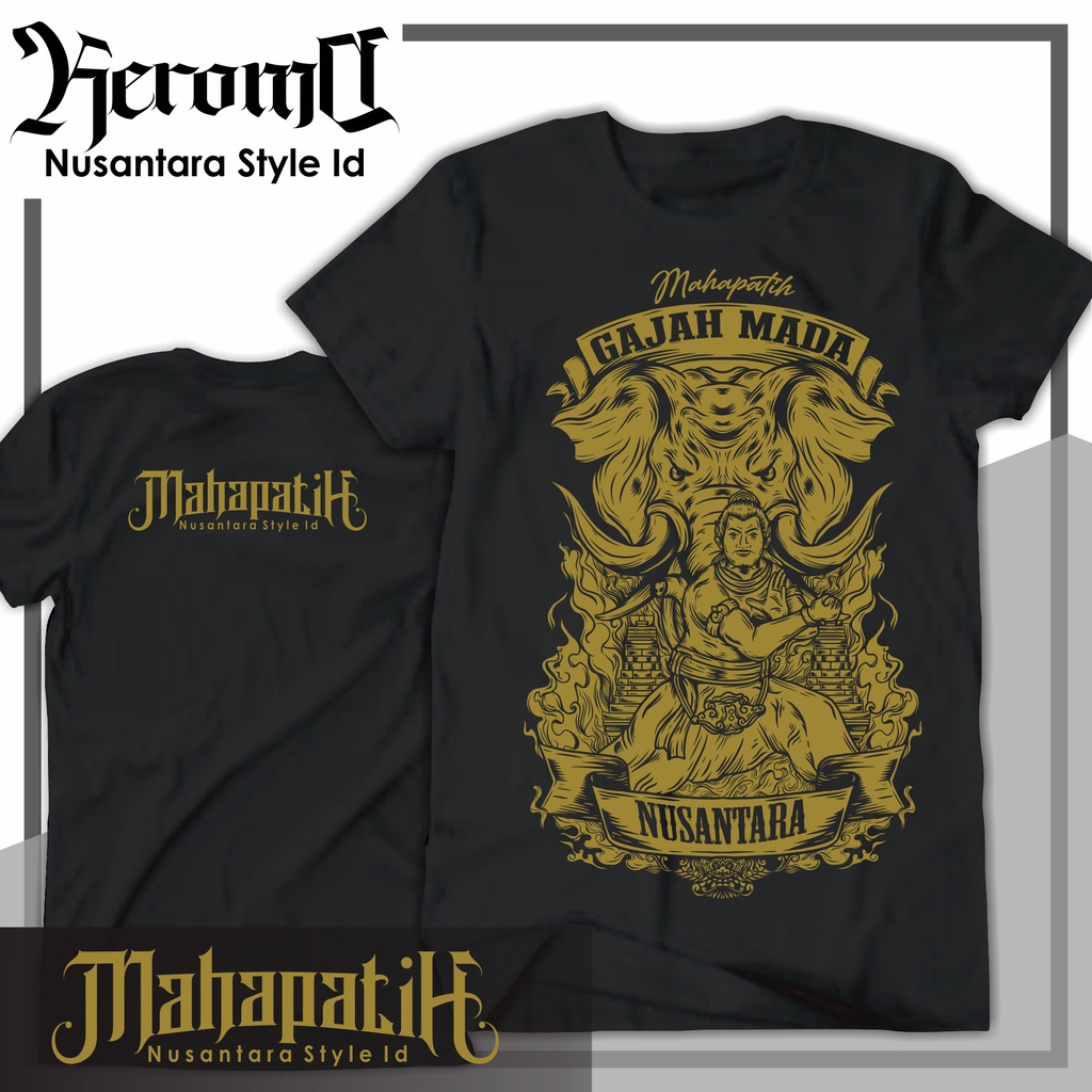 MAHAPATIH GAJAH MADA KAOS JAWA TERBAIK DISTRO KEREN