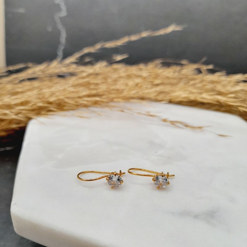Anting Emas Model Mata