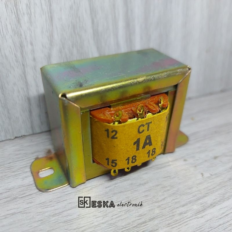Trafo Matahari 1A CT 12V Trafo 1A CT 12V Travo
