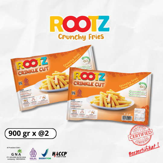 

ROOTZ CRINKLE CUT 2PACK