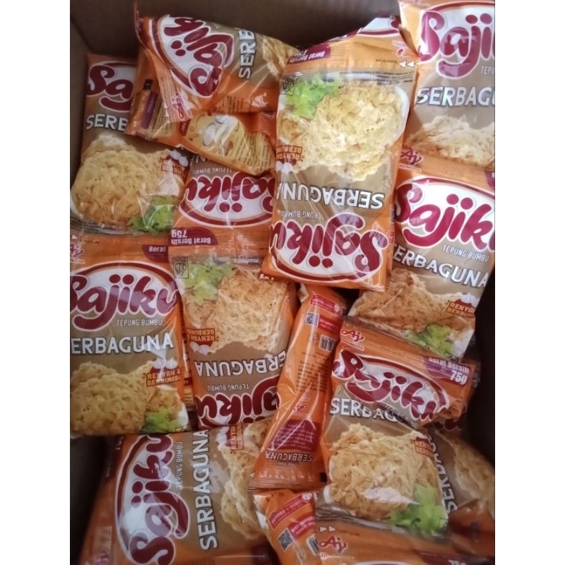 

[ isi 1 & 5pcs ] SAJIKU* Tepung bumbu serbaguna sajiku sachet renceng uk. 75gr
