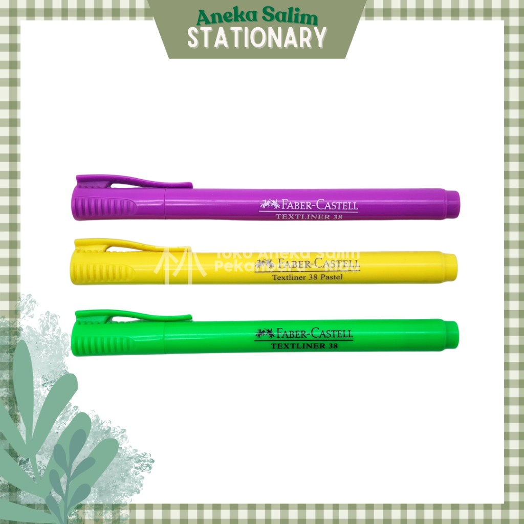 

Anekasalim - Textliner / highlighter Faber Castell 38