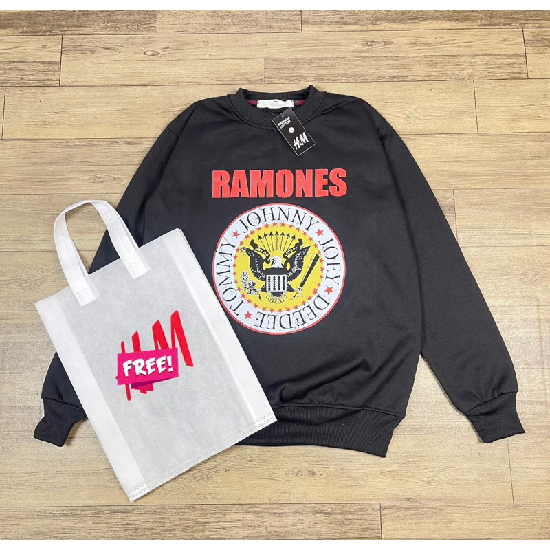 CREWNECK SWEATER RAMONES FULLTAG BONUS TAS