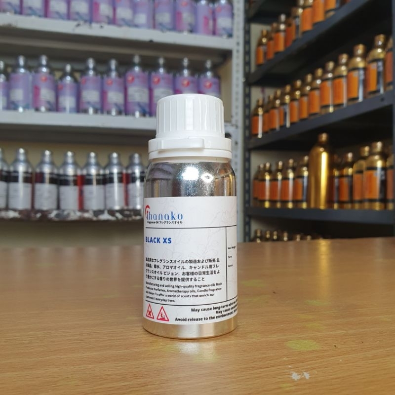 BLACK XS - PR BLACK XS | BIBIT PARFUM MURNI IHANAKO FRAGRANCE JAPAN 100gram