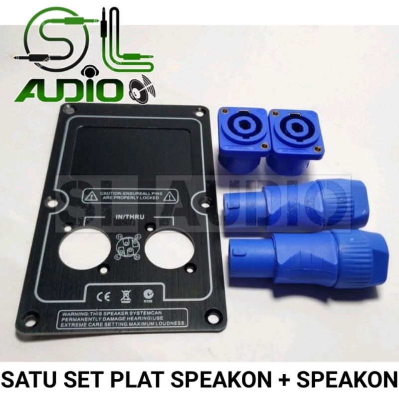 satu set panel plat besi  spikon soket