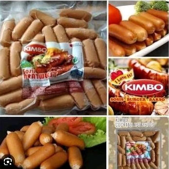 

Kimbo Sosis Cocktail isi 25 pcs | sosis bakar | frozen food