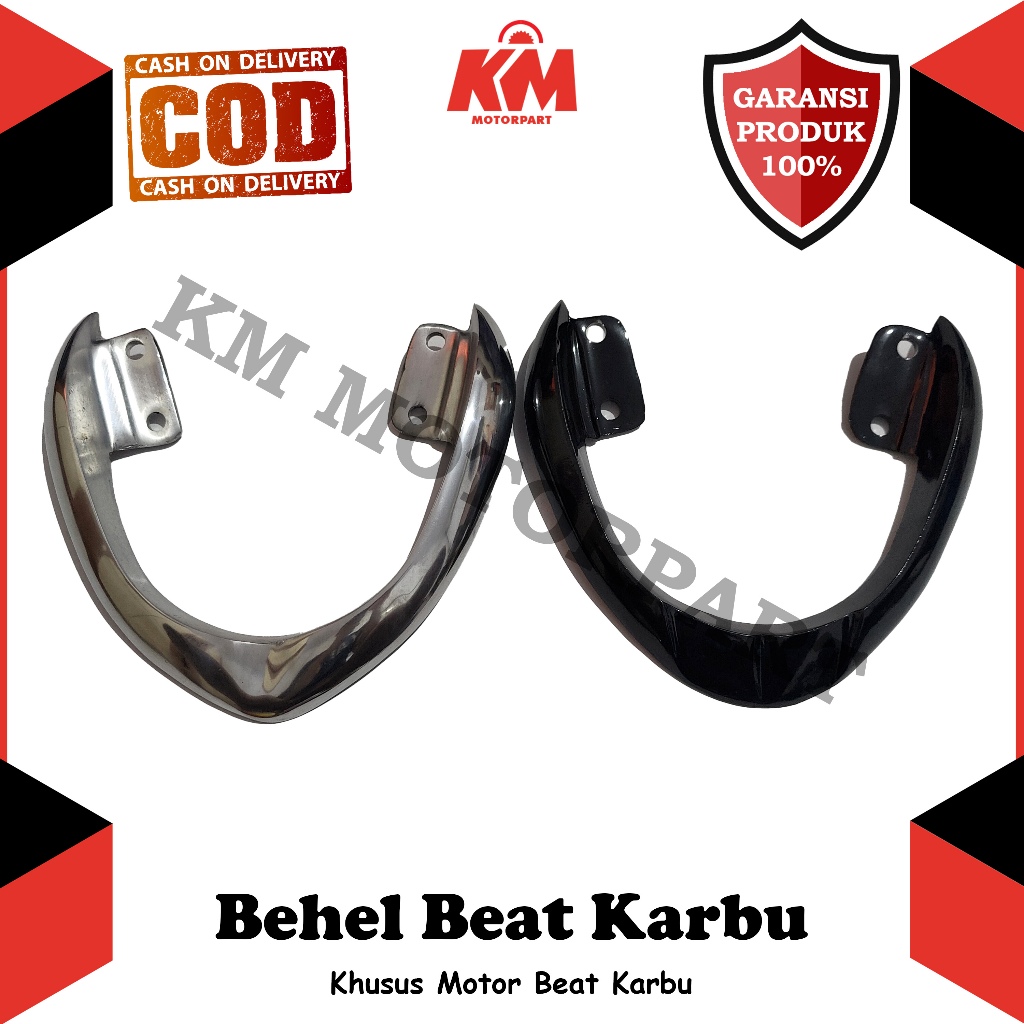 Behel Belakang Beat Karbu Jok Belakang Motor Beat