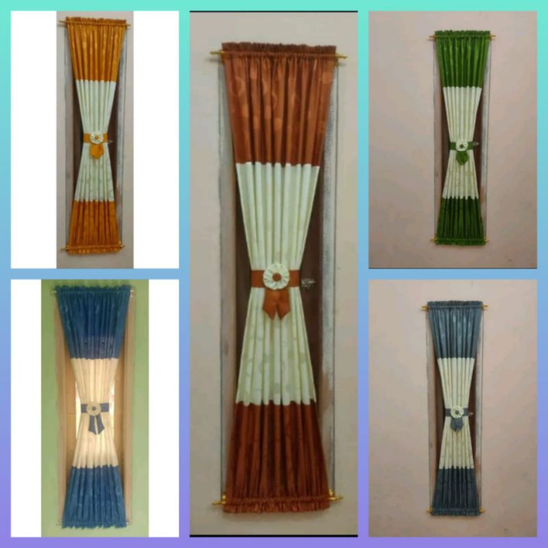 gorden/horden, gordeng, hordeng bahan tebal,model, kupukupu, unik, antik, elegan dan ekonomis, jende