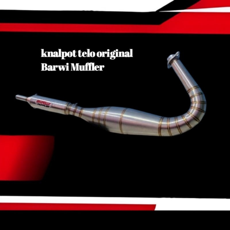 knalpot RX  king RX spesial model telo original stainless