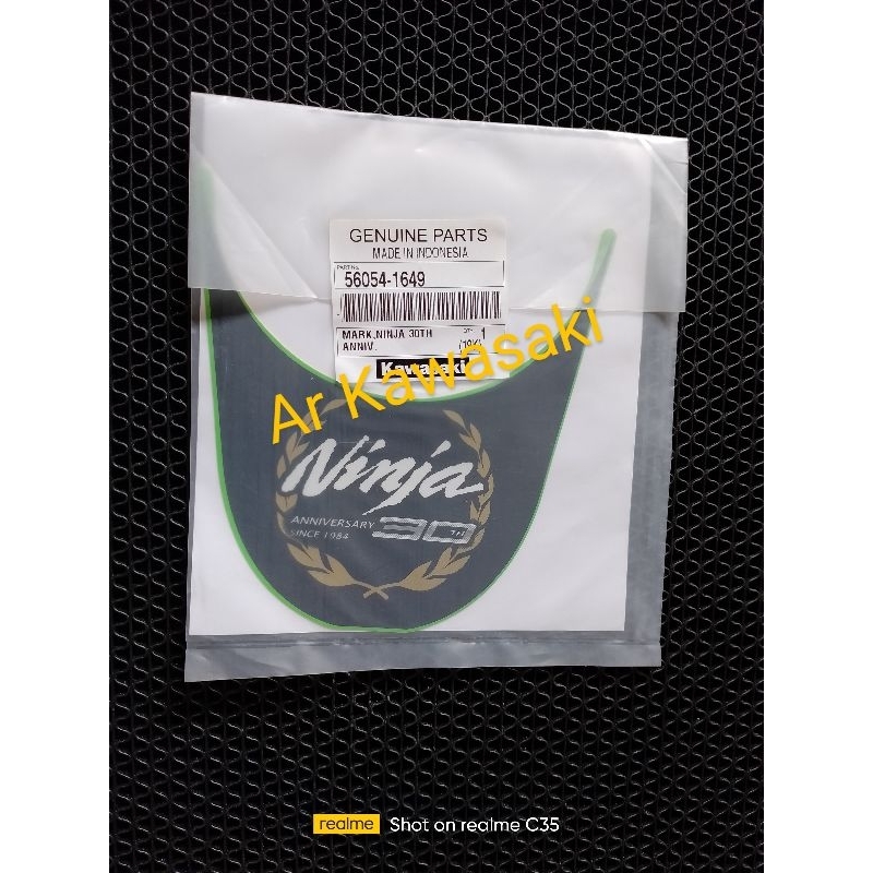 stiker Kawasaki anniversary ninja Rr new