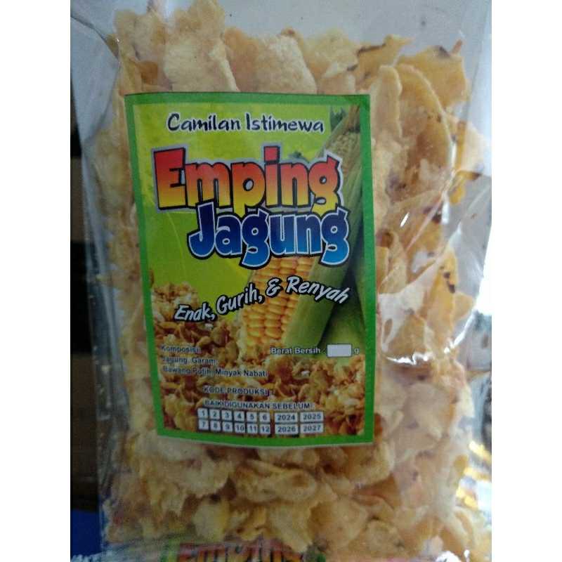 

Emping Jagung Camilan Istimewah