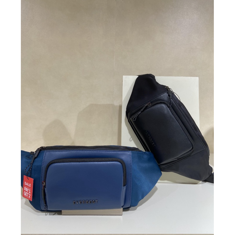 Tas pria weist bag chest bag everbest original - tedd