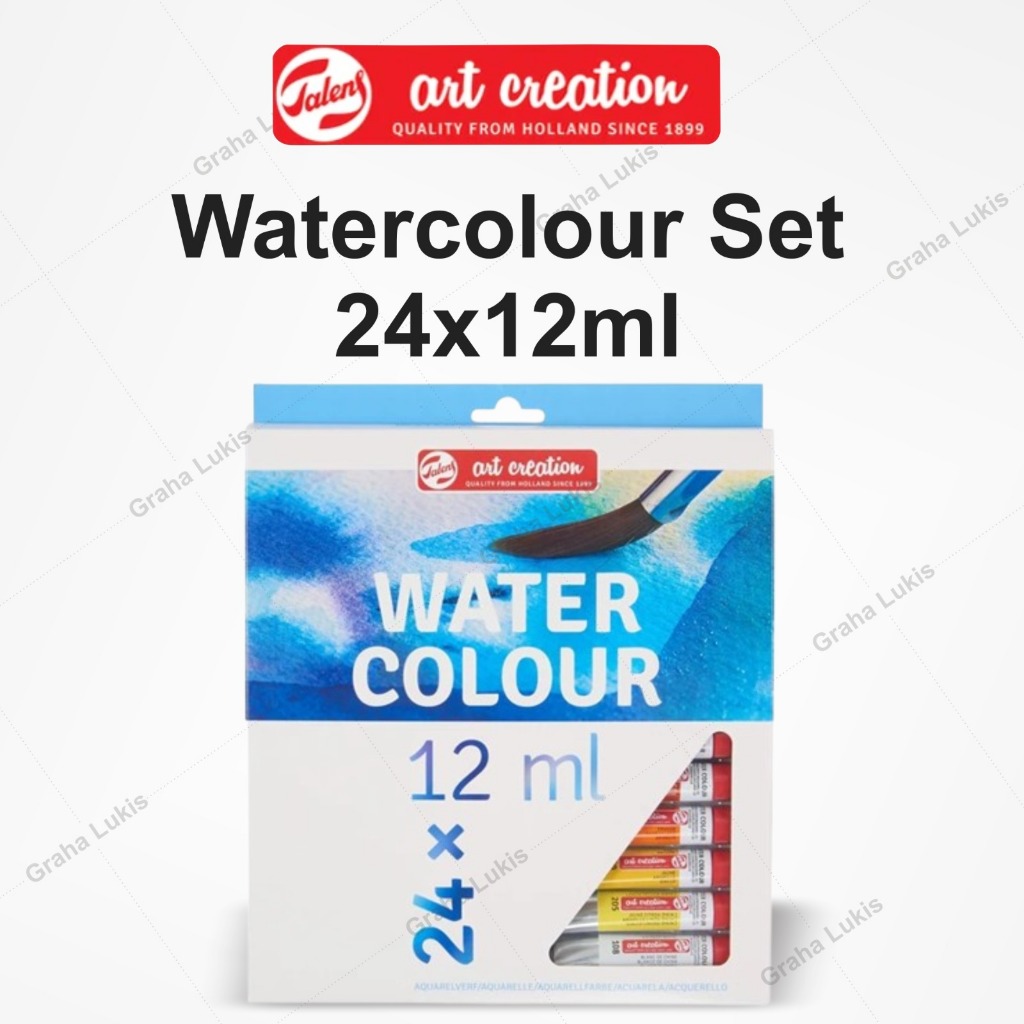 

Talens Art Creation Watercolour Set 24 X 12ml