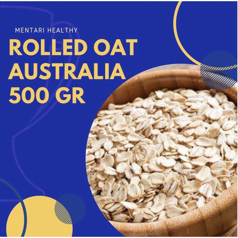 

Roasted Rolled Oat 500gr / Rolled Oat Panggang 500gr ORIGINAL