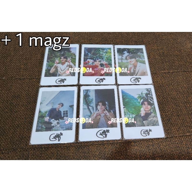 Gulf Kanawut Spotlight Photocard and Magazine official set