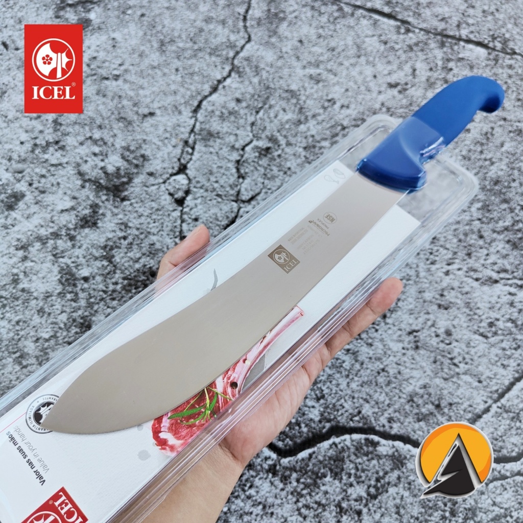 Butcher knife bullnose pisau sembelih icel 25 cm original portugal 286.3602.25