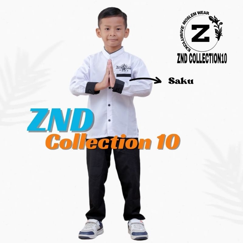 Baju koko anak laki laki baju muslim anak Nu koko anak setelan kobata (koko NU anak)