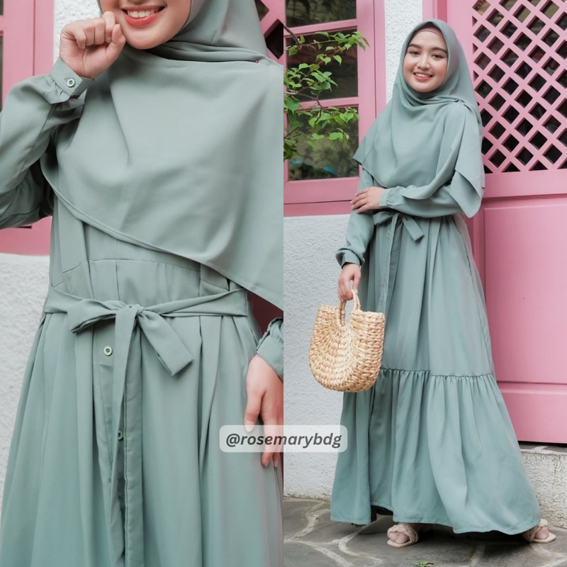 AS SALWA DRESS GAMIS REMAJA | GAMIS PESTA | GAMIS LEBARAN | GAMIS TERBARU | DRESS KOREAN STYLE