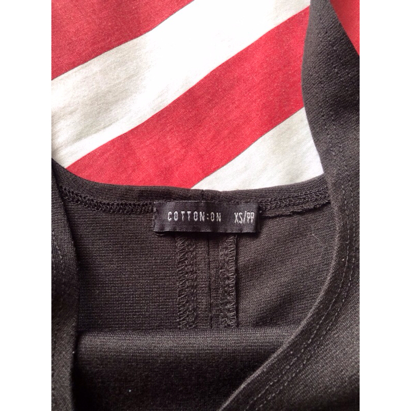 PRELOVED Cotton:on Halter Neck Vest Bodycon Mini Dress / dress ketat / bodycon / dress party / dress