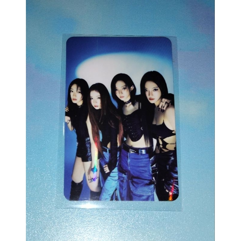 PC POB AESPA KARINA GISELLE WINTER NINGNING GRUP OT4 ALBUM DRAMA HOTTRACKS HOLOGRAM PHOTOCARD
