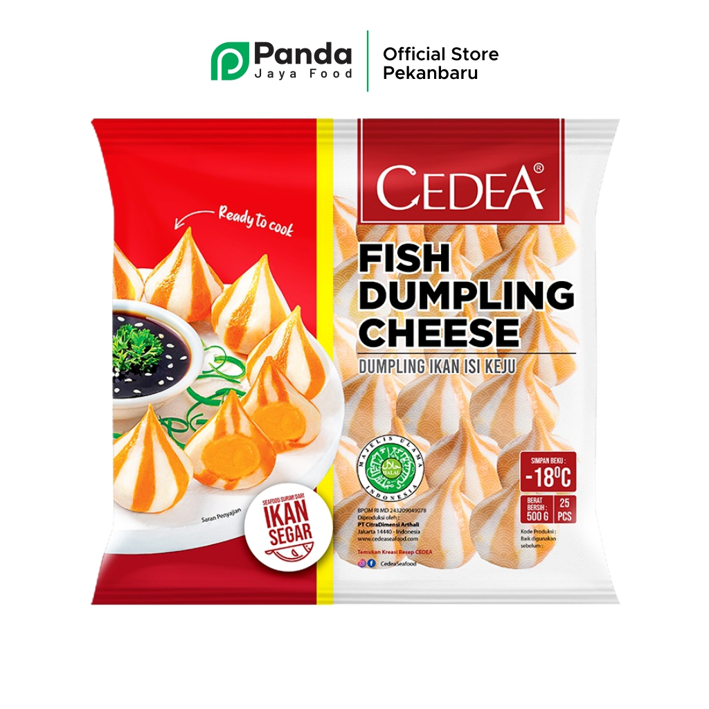 

Cedea Fish Dumpling Cheese 500 Gram