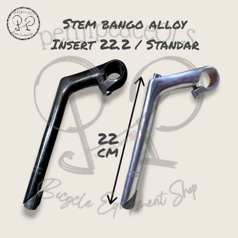 Stem Bango long alloy 22.2 stem federal stem klasik vintage stem sepeda